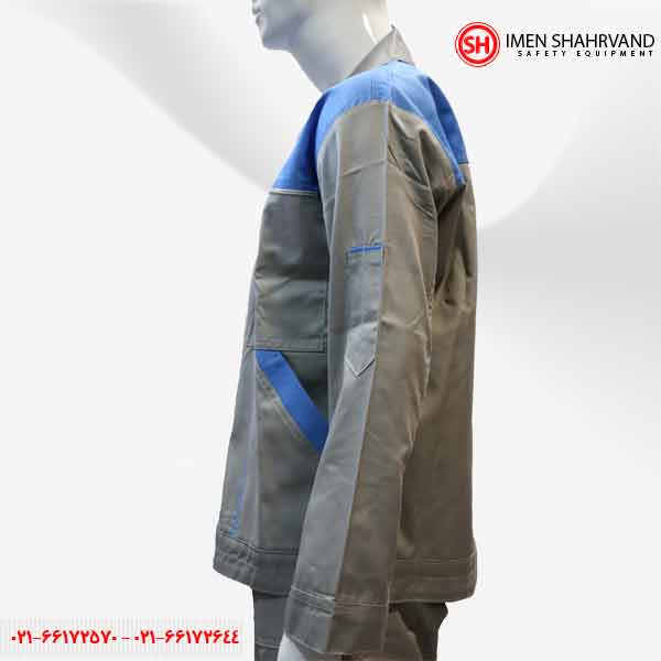 Two-piece-silver-two-color-design-workwear