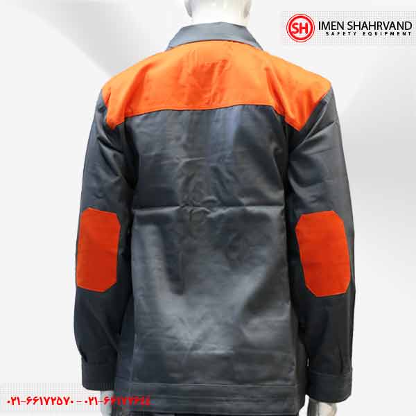Workwear-Set-of-orange-gray-work-set
