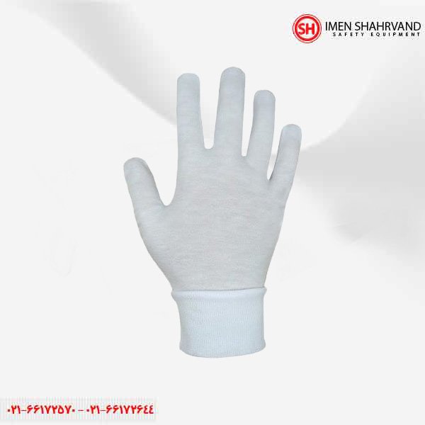دستکش نخی ضد حساسیت سفید