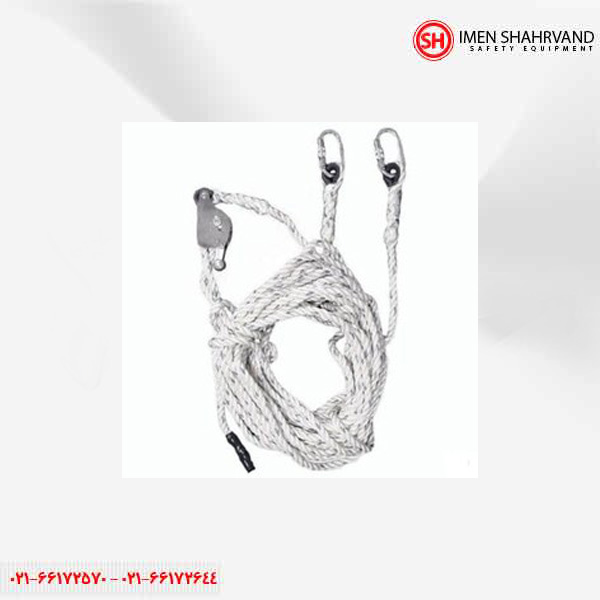قیمت طناب افقی نجات مدل LP120 با طول قابل تنظیم (20 متری)