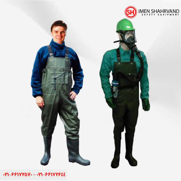لباس نیم تنه مقاوم شیمیایی مدل FW2-1-29